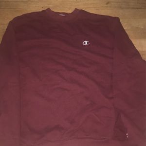 Champion maroon hoodie